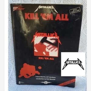 Metallica‎ Vintage Kill Them All Songbook